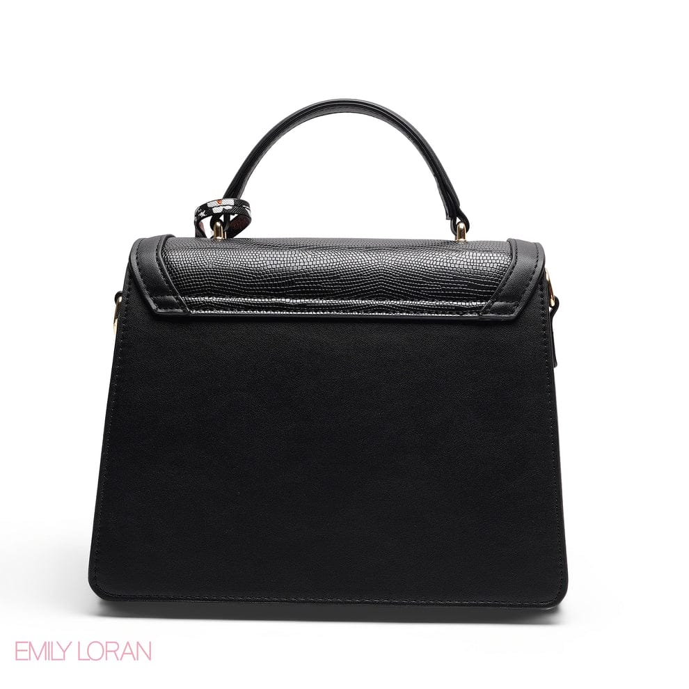 EMILY LORAN SATCHEL WITH BUTTERFLY CHARM BAG