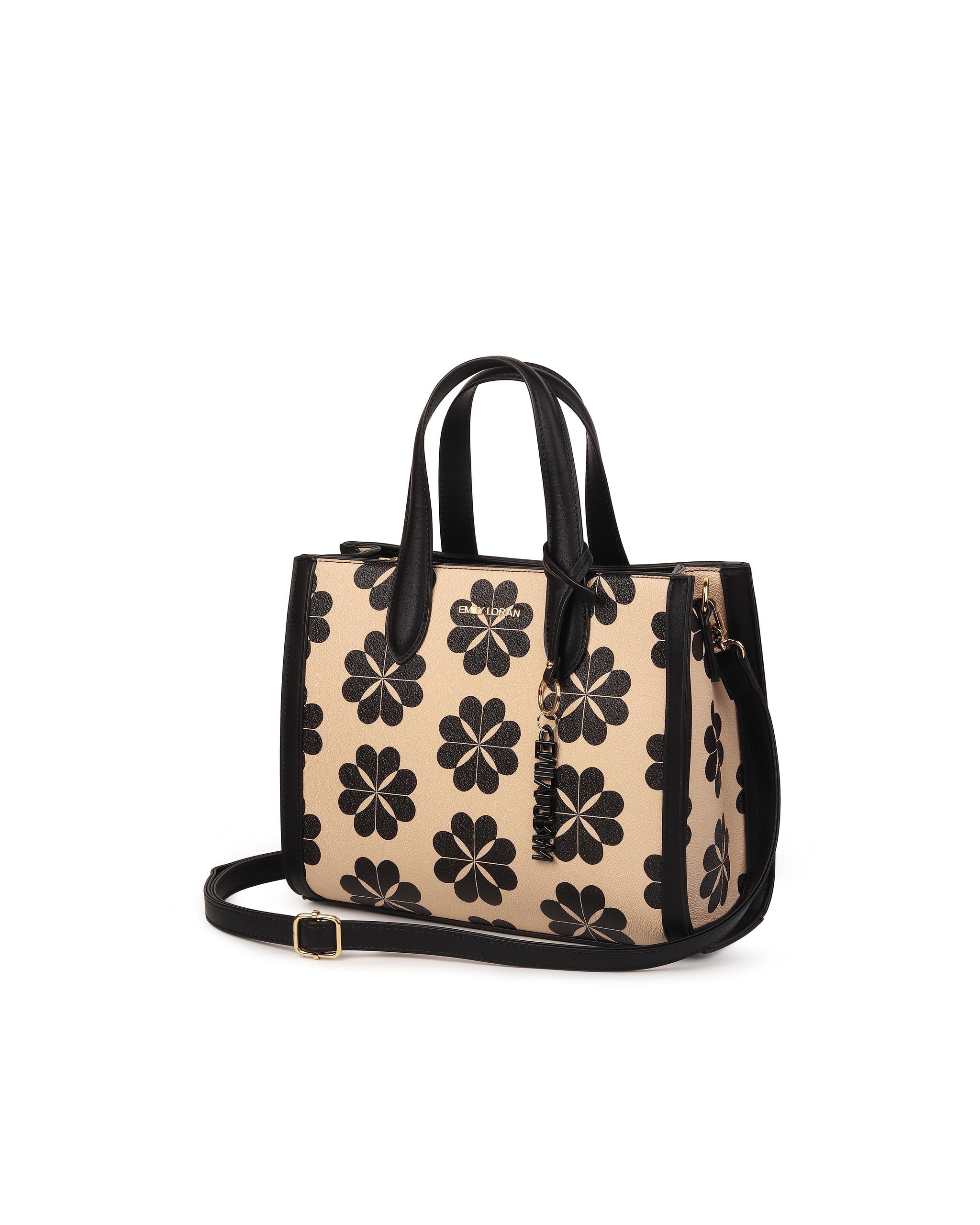EMILY LORAN Daisy Bloom Tote Bag